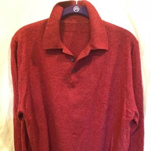 Cashmere Classic Sweater with Collar size M unique and rare